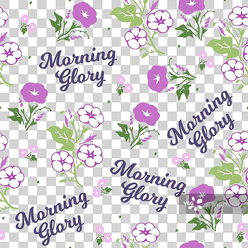 柔和的晨光幸福花园花卉图案图片素材