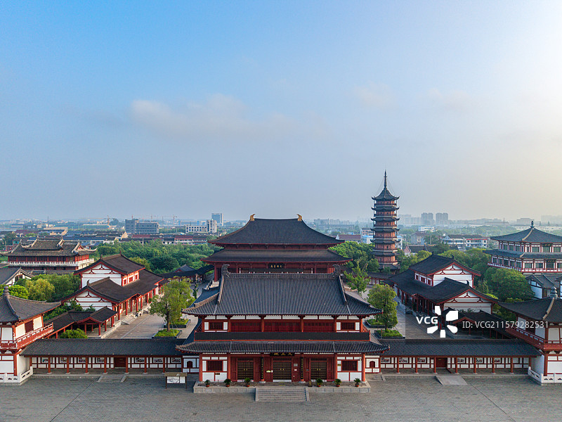 泰兴庆云禅寺图片素材