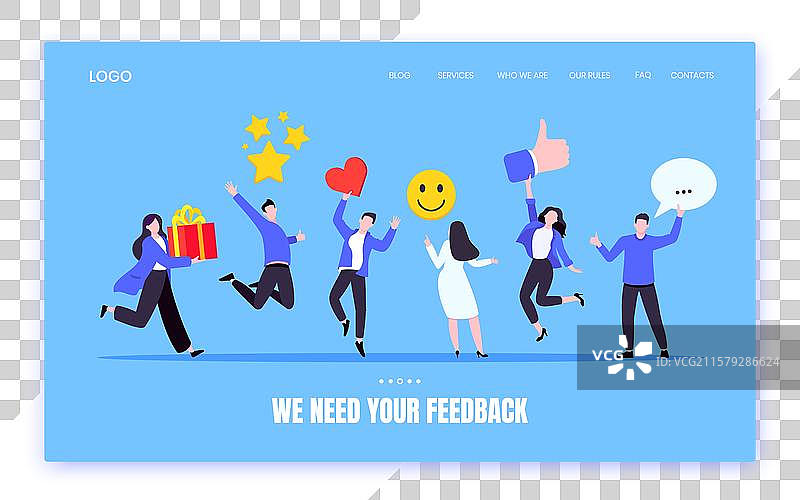 员工反馈工作满意度调查图片素材