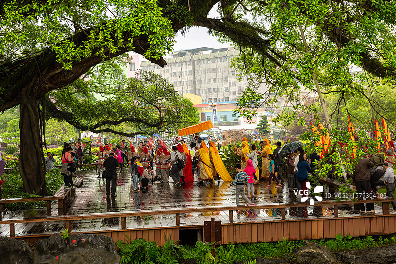 广西梧州蒙山县城实拍图片素材