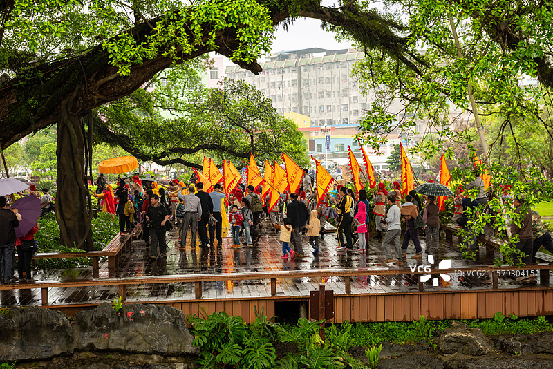 广西梧州蒙山县城实拍图片素材