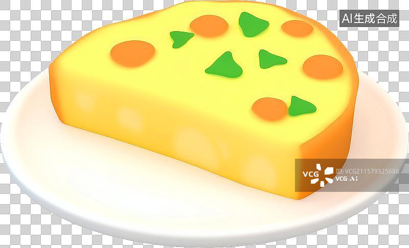 【AI数字艺术】西班牙土豆蛋饼图片素材