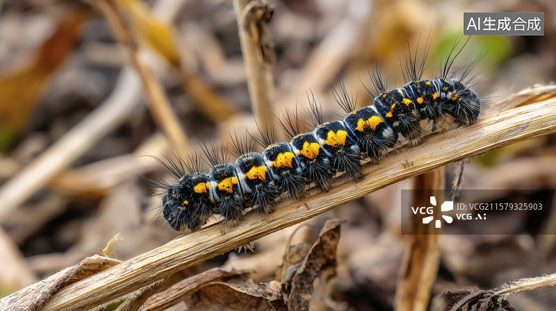 【AI数字艺术】虫害图片素材