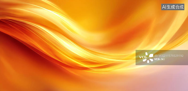 【AI数字艺术】抽象火焰流淌曲线背景图图片素材