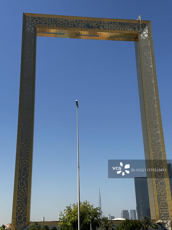 亚洲阿联酋迪拜哈利法塔｜棕榈岛图片素材