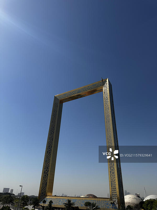 亚洲阿联酋迪拜哈利法塔｜棕榈岛图片素材