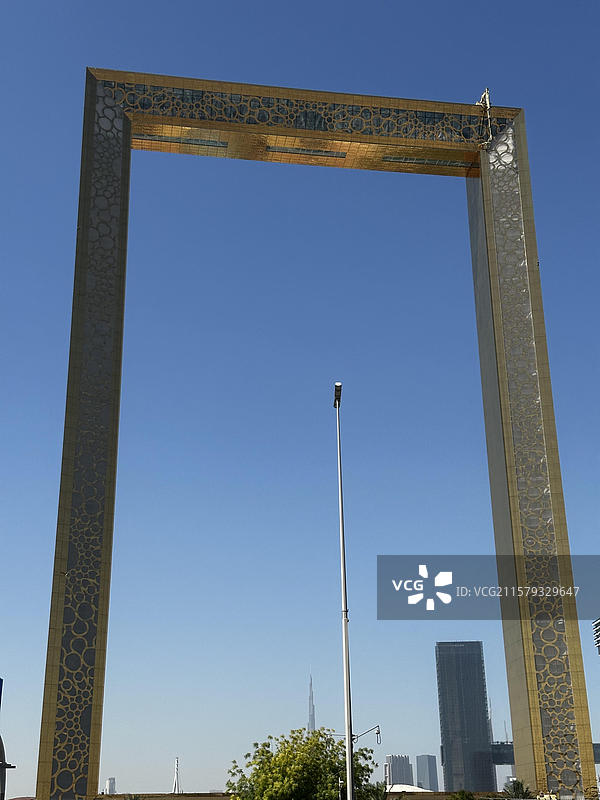 亚洲阿联酋迪拜哈利法塔｜棕榈岛图片素材