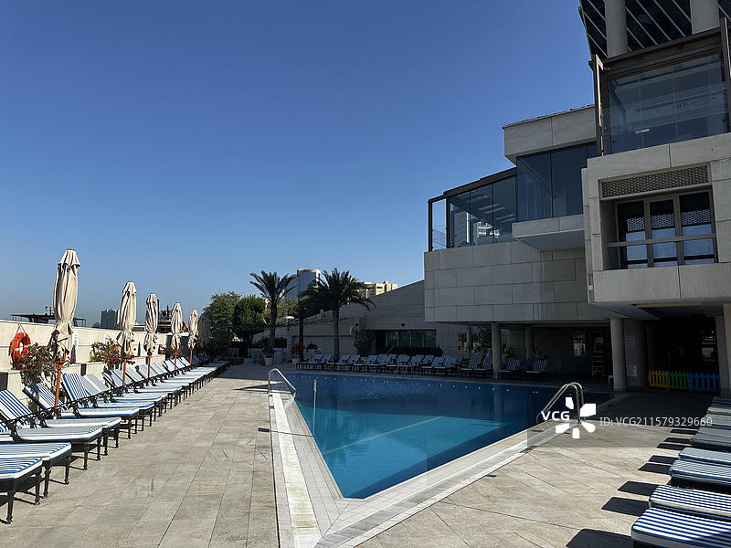 亚洲阿联酋迪拜哈利法塔｜棕榈岛图片素材