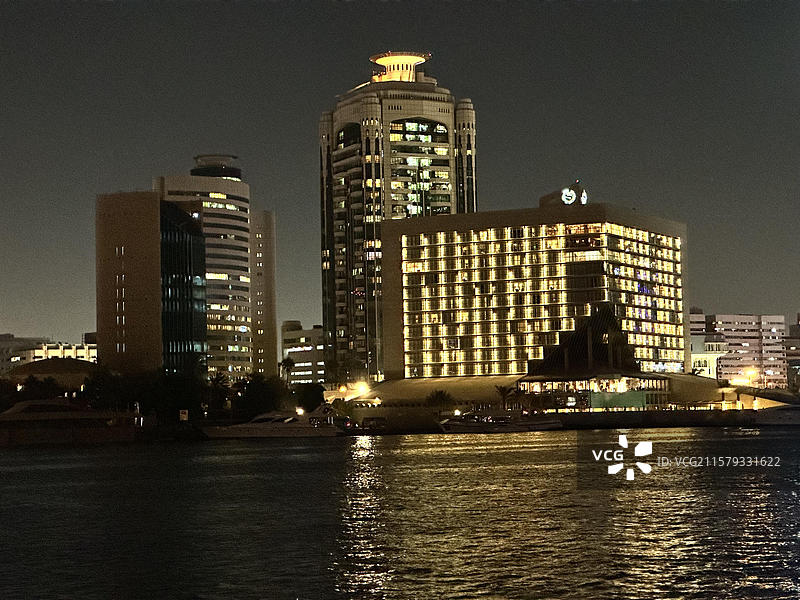 亚洲阿联酋迪拜哈利法塔｜棕榈岛图片素材