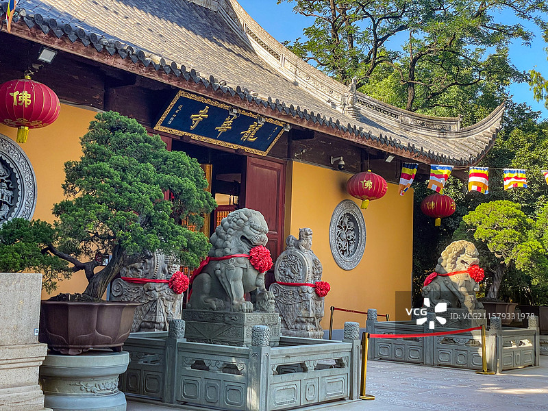 上海龙华寺图片素材
