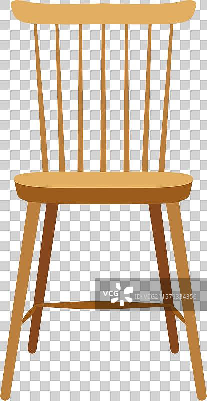 木条椅子图标图片素材