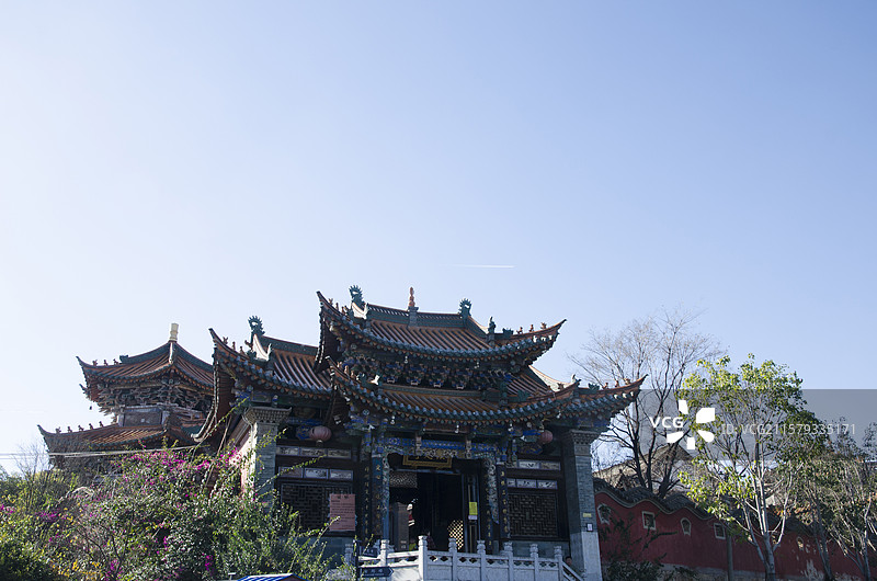 云南昆明官渡古镇风光图片素材