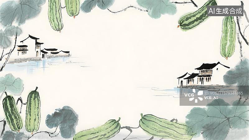 【AI数字艺术】水墨画最大图片素材