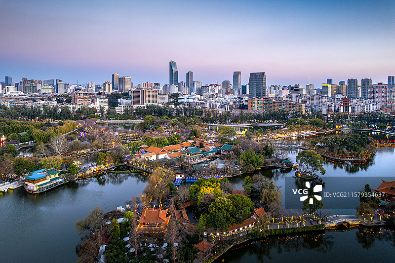 云南昆明翠湖公园图片素材