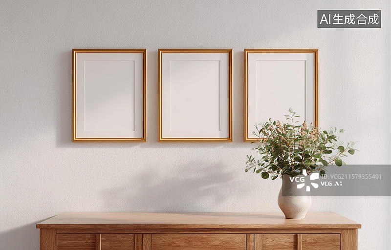 【AI数字艺术】现代极简室内设计效果图图片素材