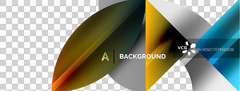 象征创意的抽象几何形状图片素材