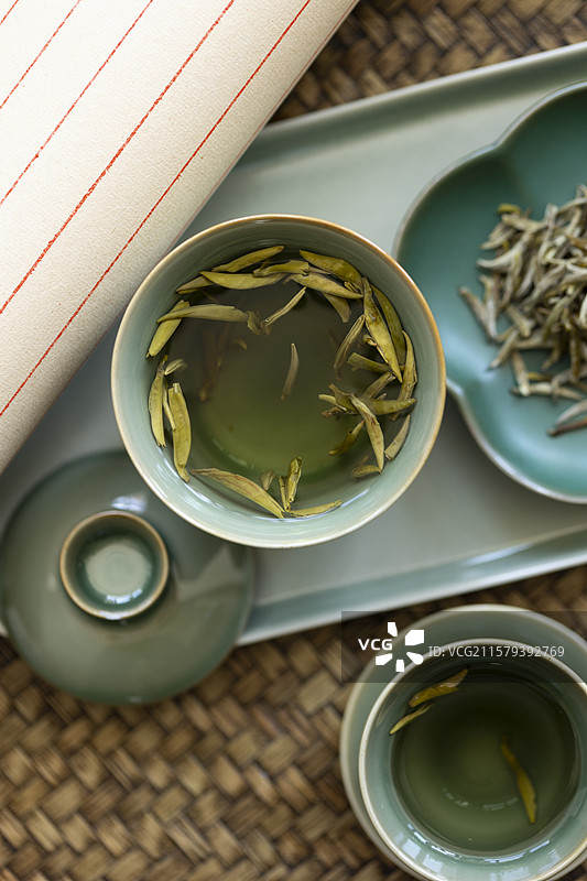 黄茶—君山银针图片素材