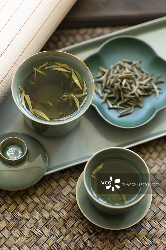 黄茶—君山银针图片素材