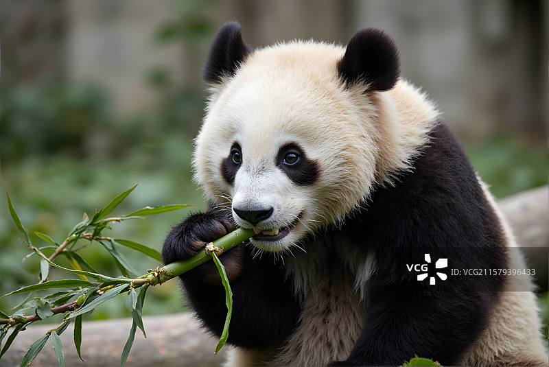 可爱的熊猫宝宝图片素材