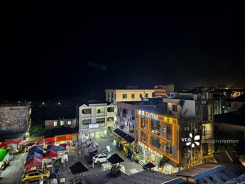 广州从化区良口镇溪头村下溪村图片素材