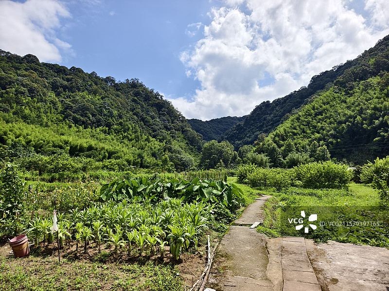 广州从化区良口镇溪头村下溪村图片素材