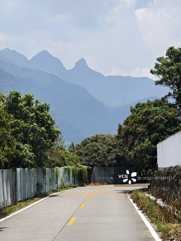 广州从化区良口镇溪头村下溪村图片素材