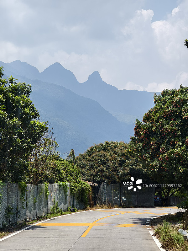 广州从化区良口镇溪头村下溪村图片素材