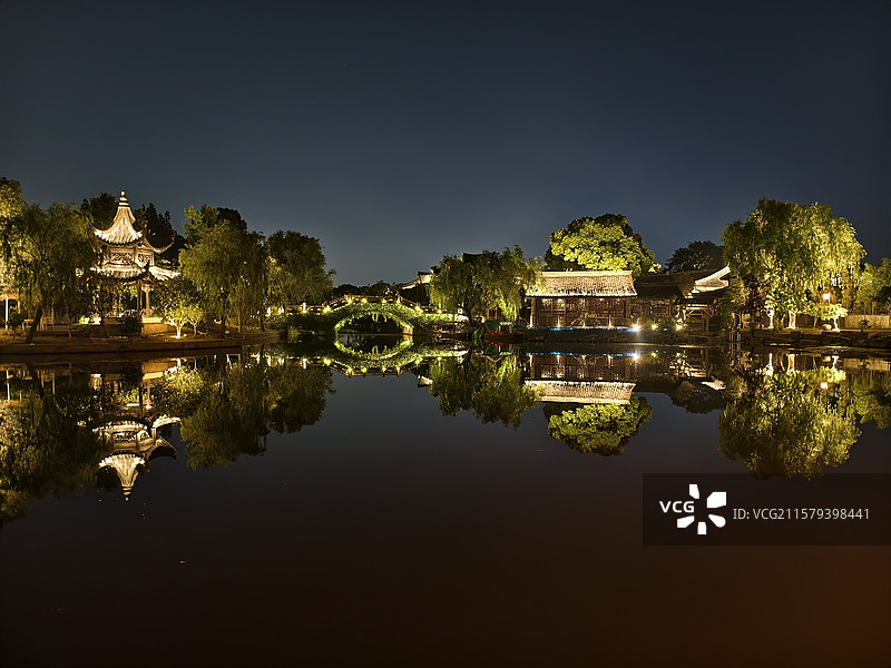 宁波镇海开元观堂古建筑图片素材