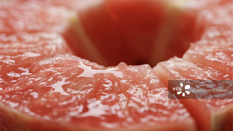 水蜜桃切片特写图片素材