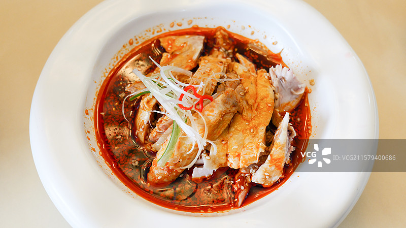 口水鸡鸡肉美食麻辣白斩鸡白切鸡图片素材
