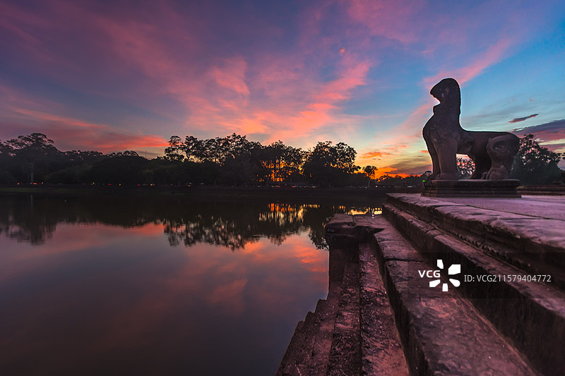 柬埔寨吴哥窟图片素材