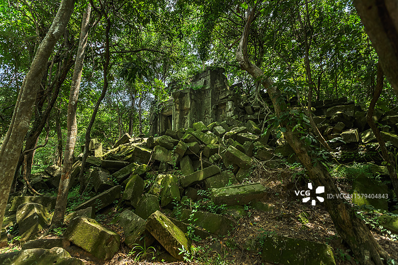 柬埔寨吴哥窟图片素材