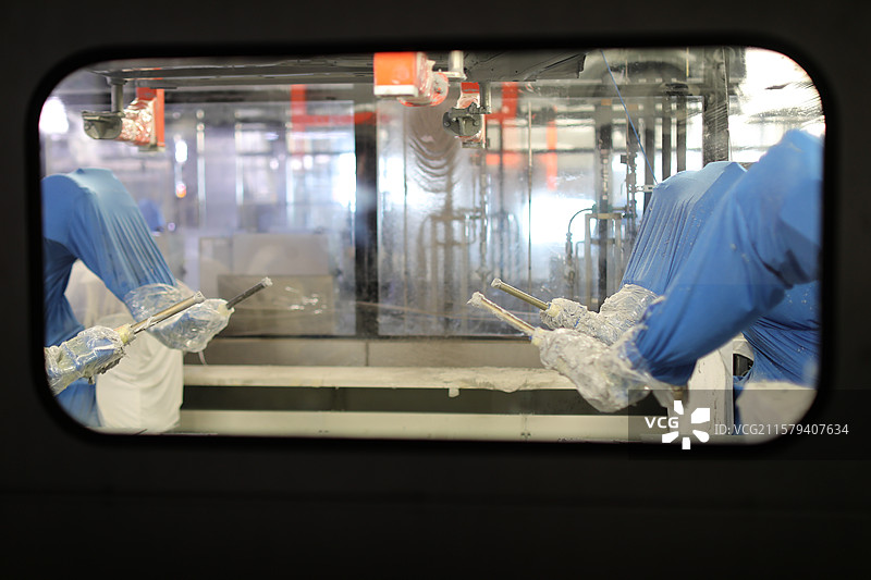 一汽大众（天津）华北基地总装车间装配组图图片素材