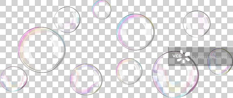 透明的化妆品精华凝胶滴落质地图片素材