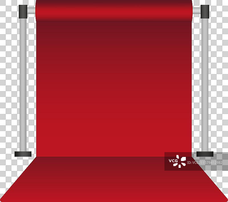 红色纸质工作室背景布图片素材