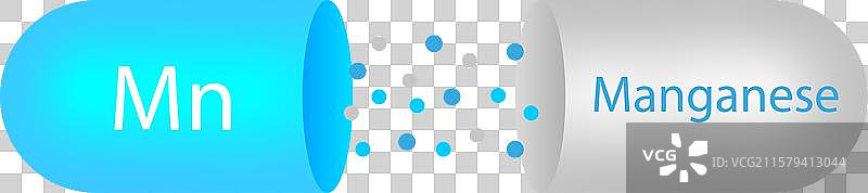 锰胶囊健康概念药房图片素材