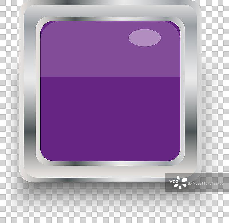 彩色立方体三维按钮图片素材