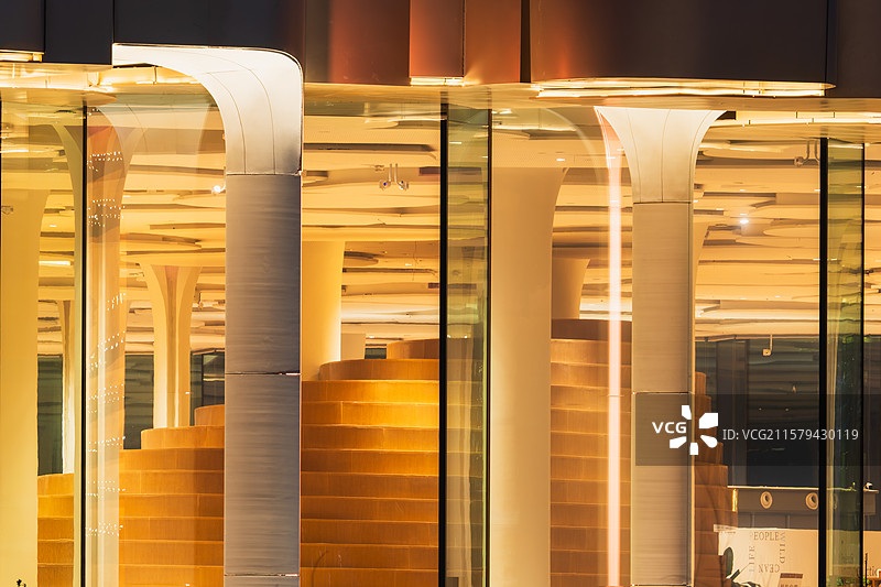 副中心三大文化建筑：北京城市图书馆特写图片素材