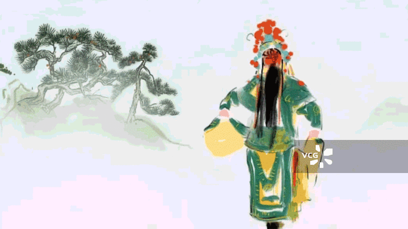 京剧 艺术 戏曲 表演 人物 插画 水墨 中国画 传统文化图片素材