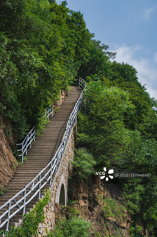 河北承德兴隆山景区好汉坡图片素材