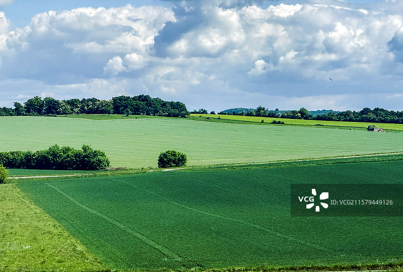 瑞士乡村的田园图片素材