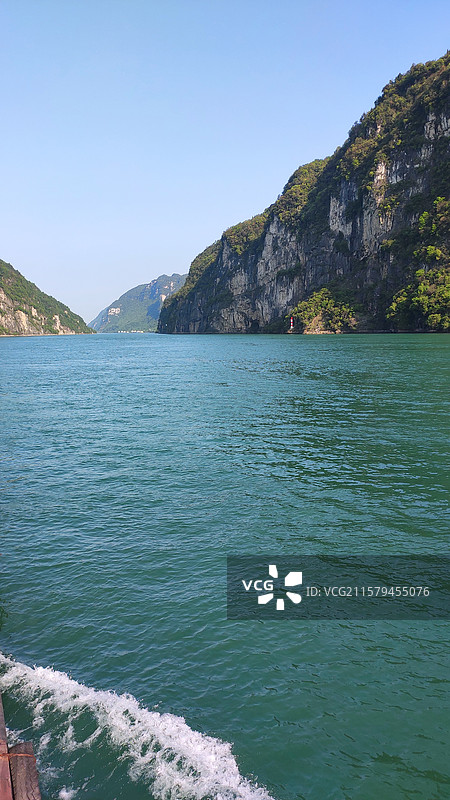 湖北宜昌长江三峡人家图片素材