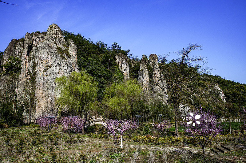 浙江缙云县仙都景区图片素材