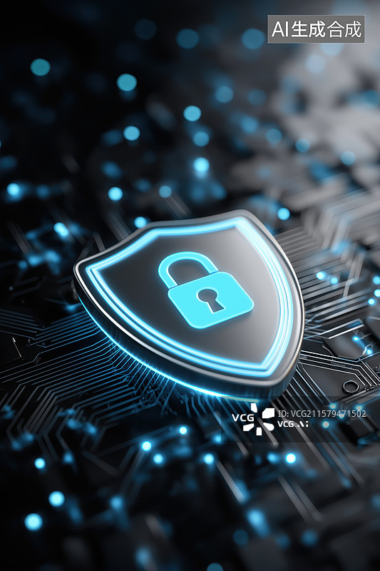 【AI数字艺术】网络安全图片素材