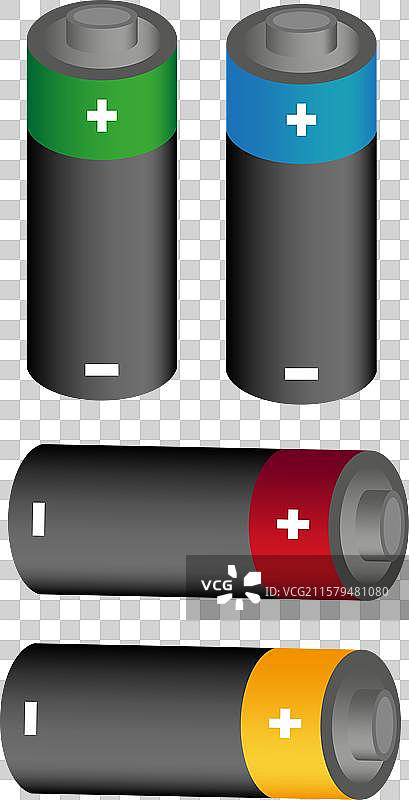 大型电池孤立物体图片素材