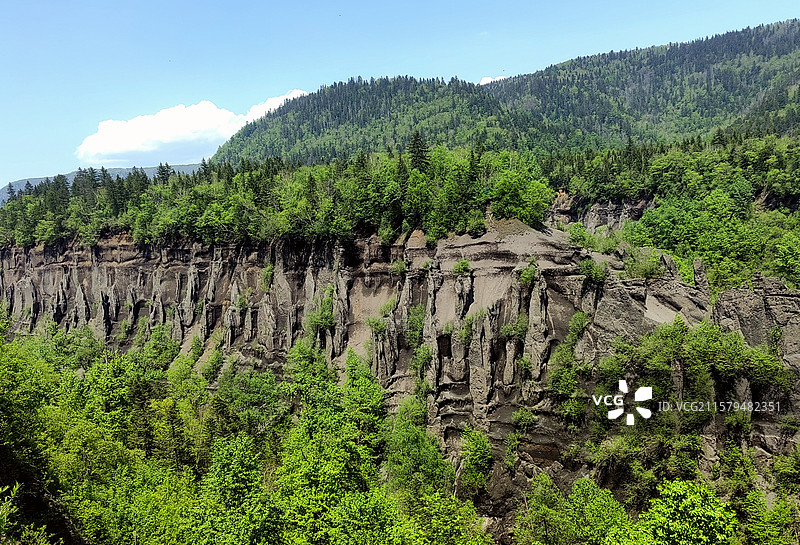 鸭绿江大峡谷——拍摄于长白山南坡图片素材
