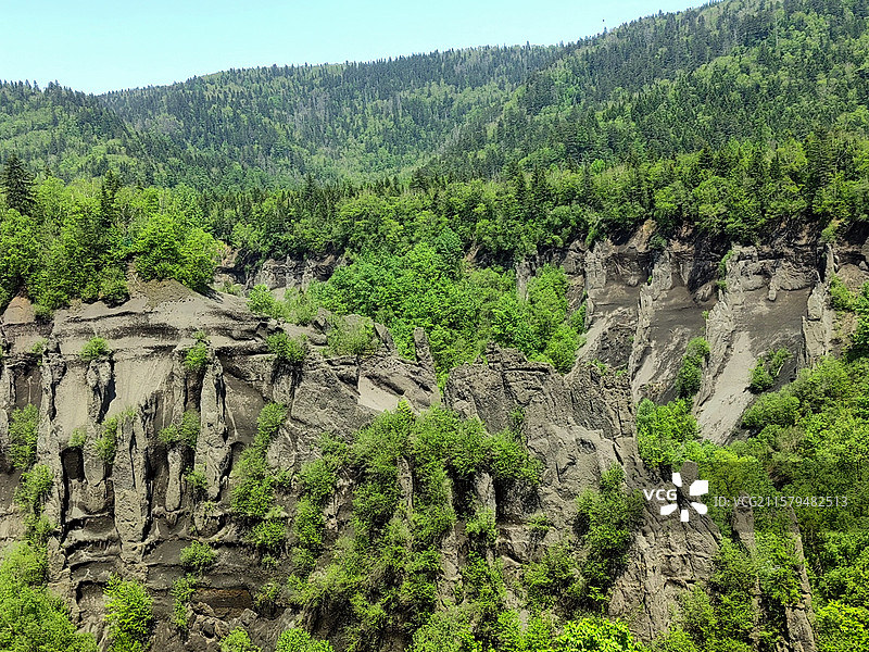 鸭绿江大峡谷——拍摄于长白山南坡图片素材