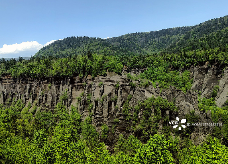 鸭绿江大峡谷——拍摄于长白山南坡图片素材