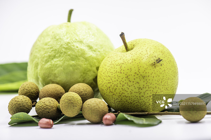 水果 番石榴 梨图片素材