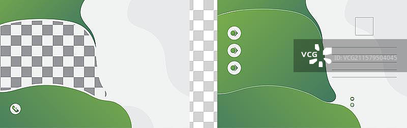 商务明信片专业设计图片素材